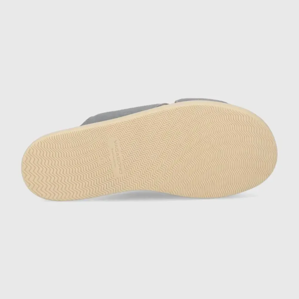 Vagabond Erin 5332-040-61 Sandals Women's US 10 Blue Suede Slip On Slide GAL1486